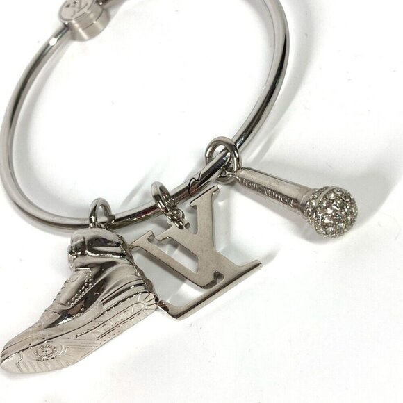 LOUIS VUITTON porte cles round ring Bag Charm Key Ring - Picture 6 of 9